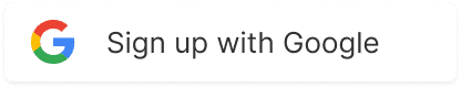 Sign up with Google